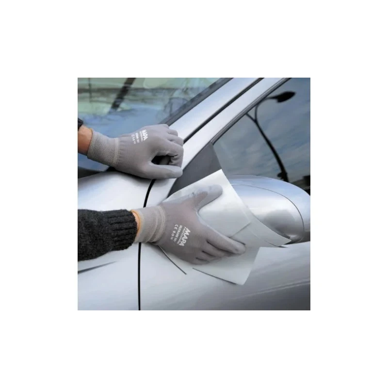 Mapa ULTRANE 551 Grey Polyurethane Work Gloves Size 9, Chemical Resistant, CE Certified 551