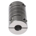 Huco Stainless Steel Multi-Beam Clamp Flexible Coupler 31.8 mm OD 12 mm Bore 57.2 mm Length 703.32.3535