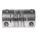 Huco Stainless Steel Multi-Beam Clamp Flexible Coupler 31.8 mm OD 12 mm Bore 57.2 mm Length 703.32.3535