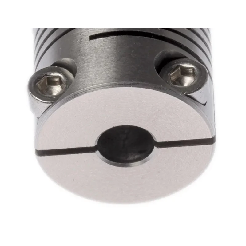 Huco Stainless Steel Clamp Flexible Coupler 15.9 mm OD 5 mm Bore Size 20.3 mm Length 721.16.2020