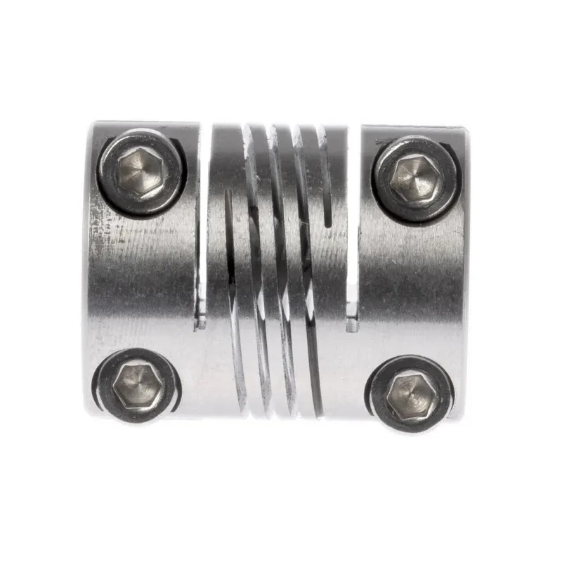 Huco Stainless Steel Clamp Flexible Coupler 15.9 mm OD 5 mm Bore Size 20.3 mm Length 721.16.2020