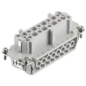 RS PRO Heavy Duty Power Connector Insert 16A Female, 16 Contacts, Panel Mount, IP65, 500/600V 171-5735
