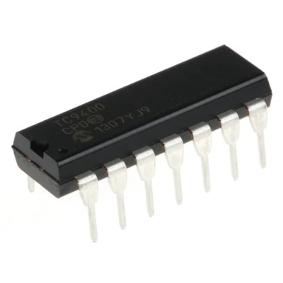 Microchip Voltage-to-Frequency Converter 100 kHz ±0.25 %FSR, 14-Pin PDIP TC9400CPD