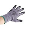 Polyco Healthline Polyflex Plus Grey Nitrile Foam Coated Work Gloves, Size 8, 6 Gloves per Pack 8008