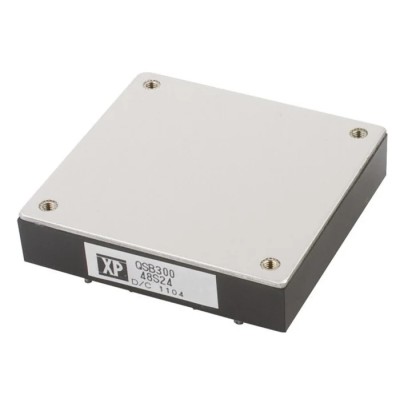XP Power DC/DC Converter Wide Input Range Through Hole SIP Package 24V DC Output 12.5A 300W Max QSB300