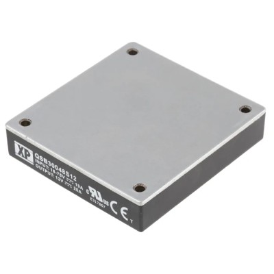 XP Power DC/DC Converter Through Hole SIP Package 12V DC Output 25mA 75V DC Max Input 300W High Efficiency QSB300