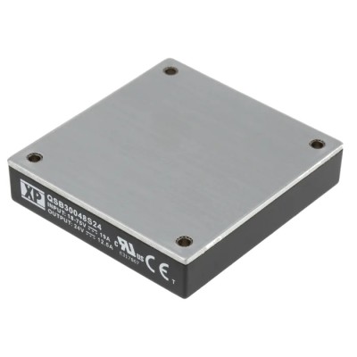 XP Power DC/DC Converter 24V DC Output, 12.5mA, 75V DC Maximum Input, 18V Minimum Input, 300W, Through Hole Package QSB300
