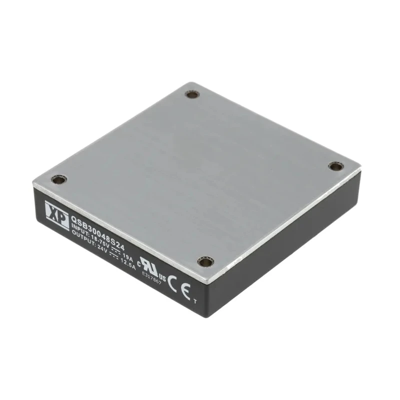 XP Power DC/DC Converter 24V DC Output, 12.5mA, 75V DC Maximum Input, 18V Minimum Input, 300W, Through Hole Package QSB300