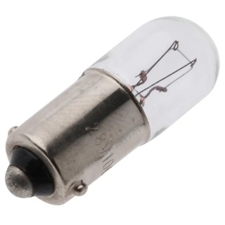 Orbitec BA9S Indicator Light Clear Lens 28V 100mA 1000h Lifespan BA9S 