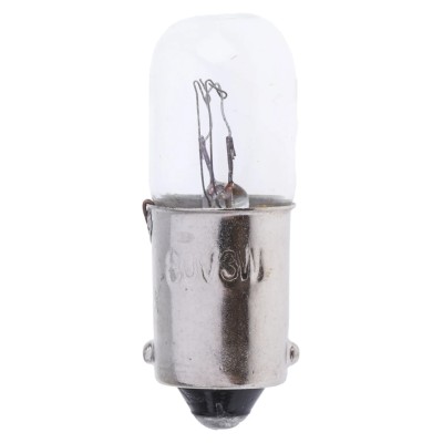Orbitec BA9S Indicator Light Clear 30V 100mA 1000h Lifespan Korea 