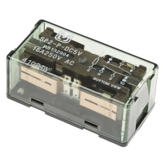 Panasonic PCB Non-Latching Relay 5V DC Coil, 15A Switching Current, DPDT SP2-P-5V