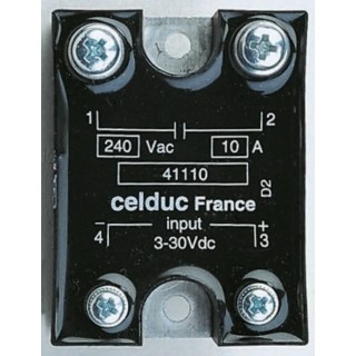 Celduc SC8 Series Solid State Relay Panel Mount 12 A Load 280 Vrms Load 240V AC Control SC841910