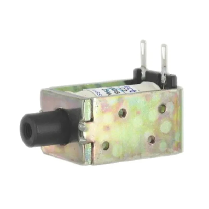 Mecalectro Heavy Duty Single-Acting Linear Solenoid 24V 12N Force 7mm Stroke 42mm Length 30mm Width Model 856AA52