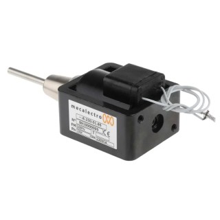 Mecalectro Linear Solenoid 230V AC Push Pull 23W 79mm Length D8230185