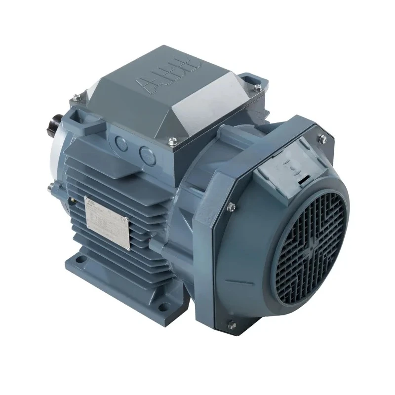 ABB AC Motor 4 kW 3 Phase 4-Pole IE3 Efficiency Foot Mounting Aluminium M3AA 112MB 