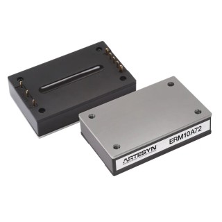 Artesyn / Advanced Energy High Performance 50W DC/DC Converter 15V DC Output 3.33A Input 43-101V DC Through Hole DIP ERM50