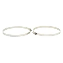 RS PRO 316 Stainless Steel Slotted Hex Hose Clip 14.7mm Band Width 150-180mm Inside Diameter 172-0612