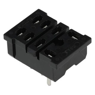 Omron PT08 8 Way 110V AC DIN Rail Relay Socket for Use with LY2Z-0, LY2-0, LY1-0 PT08
