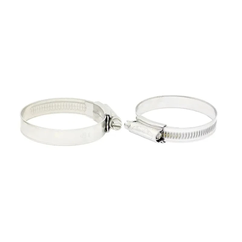 RS PRO 316 Stainless Steel Slotted Hex Hose Clip 14.7mm Width 90-120 mm ID 172-0608