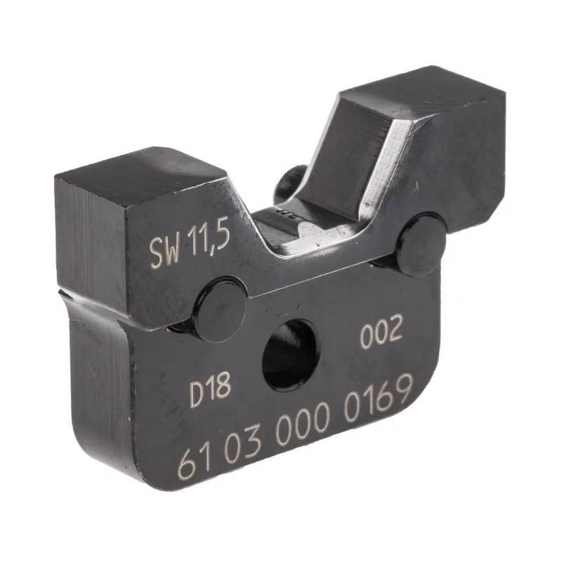 HARTING InduCom Insulated Crimp Die Hex Size 8.5 mm Black 61030000103