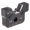 HARTING InduCom Insulated Crimp Die Hex Size 10.5 mm Black 61030000172
