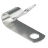 Richco RS PRO Silver Aluminium Cable Clamp 7.9 mm Max Bundle Diameter 23.75 mm Length 9.5 mm Width 172-0824