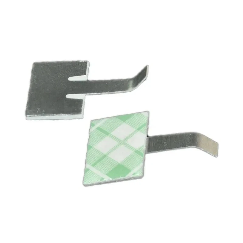 RS PRO Silver Aluminium Adhesive Cable Clip 24mm Length, 17mm Width, 3.5mm Depth 172-0826