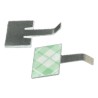 RS PRO Silver Aluminium Adhesive Cable Clip 24mm Length, 17mm Width, 3.5mm Depth 172-0826