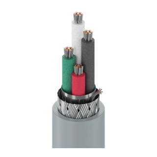 Belden 9927 Series Data Cable 4 Cores 0.25 mm² 305 m Silver Sheath Polyvinyl Chloride 9927 0601000