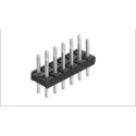 Hirose Wire-to-Board Pin Header, Straight Through Hole, 6 Contacts, 2 mm Pitch, 2 Row, Brass Gold Plated A3C-6P-2DSA(30)