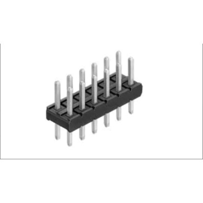 Hirose Wire-to-Board Pin Header, Straight Through Hole, 6 Contacts, 2 mm Pitch, 2 Row, Brass Gold Plated A3C-6P-2DSA(30)