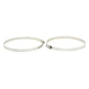 RS Pro 316 Stainless Steel Slotted Hex Hose Clip 14.7mm Width, 170mm to 200mm Inside Diameter 172-0613
