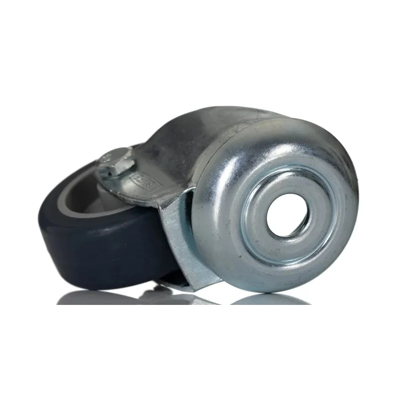 Tente Swivel Castor, 40 kg Load Capacity, 50 mm Polyurethane Wheel, Pressed Steel Frame 1470PAO050P30-11
