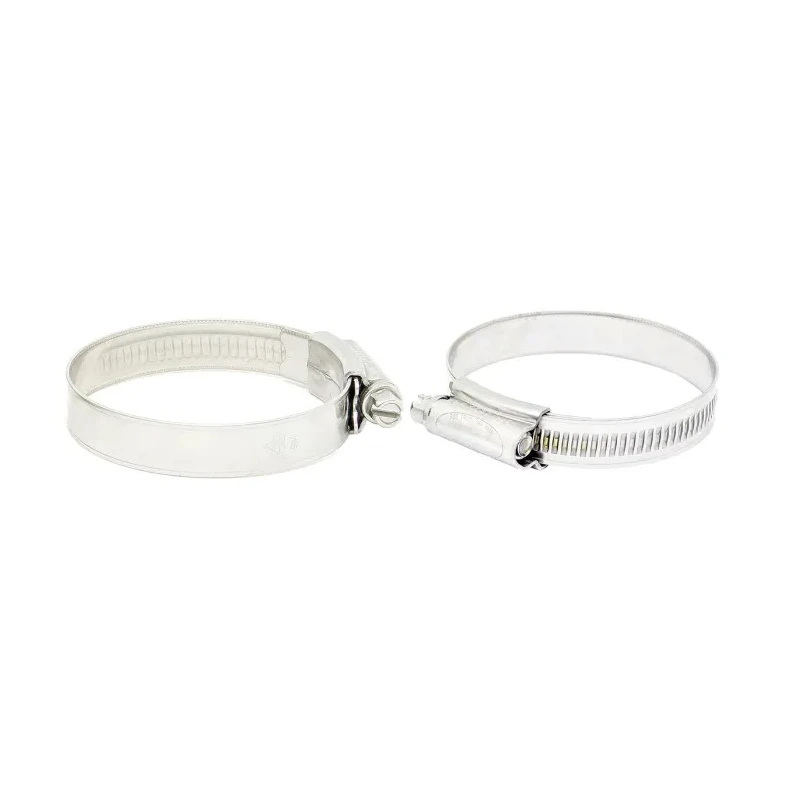 RS PRO 316 Stainless Steel Slotted Hex Hose Clip 14.7mm Width 85-100mm Diameter 172-0607
