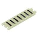INA Flat Cage Assembly Single Row Needle Roller 2 mm Roller Diameter 6.8 mm Length FF2010-0-2