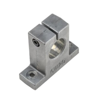 INA Linear Shaft Support 2-Bolt Base Linear Ball Bearing Block 20 mm x 60 mm x 50 mm GW20