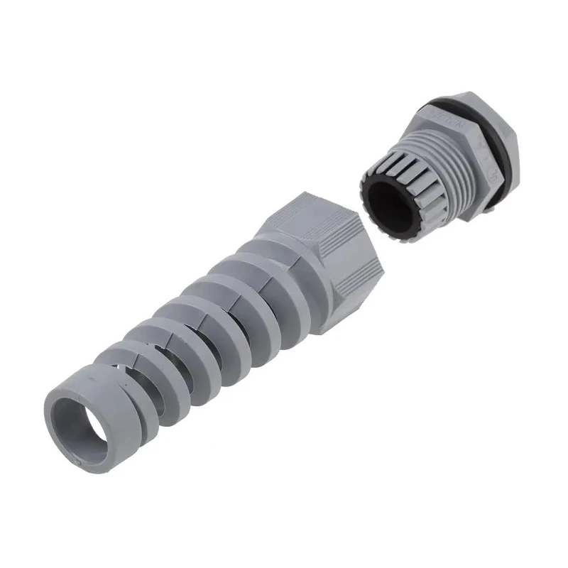 Alpha Wire FIT Wire Management Series Slate Chloroprene Rubber, Polyamide Cable Gland, 3/4 in NPT Thread, 13 mm PNS3/4 SL080