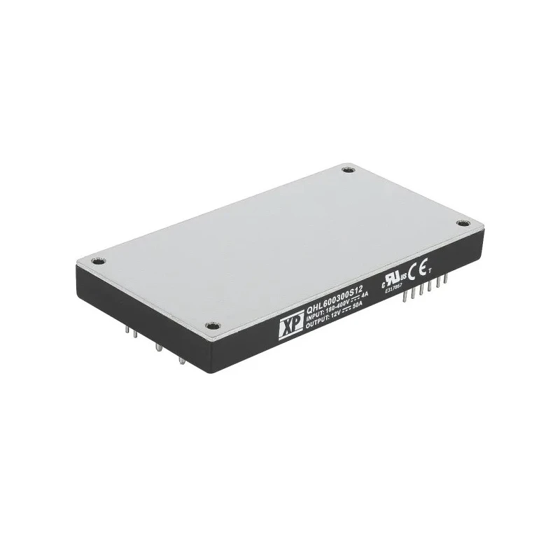 XP Power QHL600 DC/DC Converter 24V DC Output 25mA 180-425V DC Input 600W Through Hole SIP Package 
