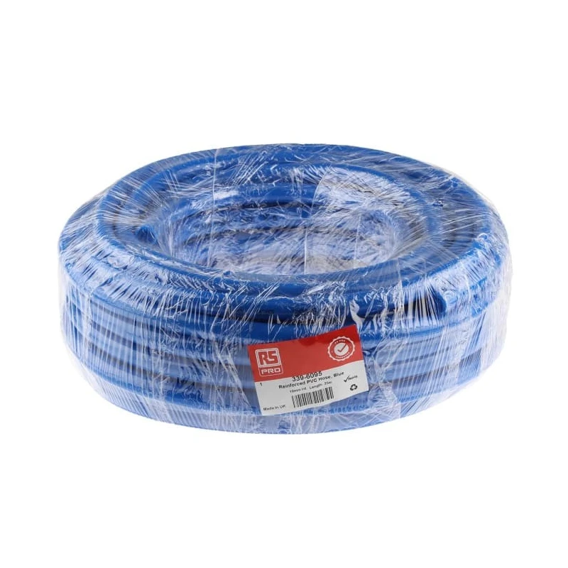 RS PRO Reinforced Polyvinyl Chloride Hose Pipe 25 m Length, 15 Bar Max Operating Pressure 339-6095