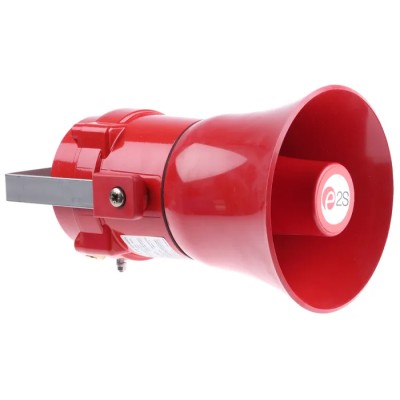 e2s BEXS110 Series Electronic Sounder Surface Mount IP67, 230V AC, 32-Tone 117 dB at 1m BEXS110DFAC230AB1A1R
