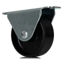 Tente Fixed Castor, 40 kg Load Capacity, 45 mm Polyamide Wheel, Pressed Steel Frame, Passivated Zinc 2198UOI045P60-67x24