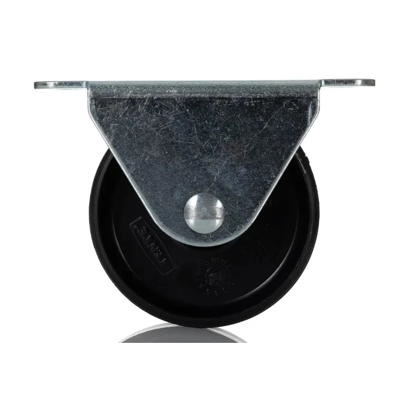 Tente Fixed Castor, 40 kg Load Capacity, 45 mm Polyamide Wheel, Pressed Steel Frame, Passivated Zinc 2198UOI045P60-67x24
