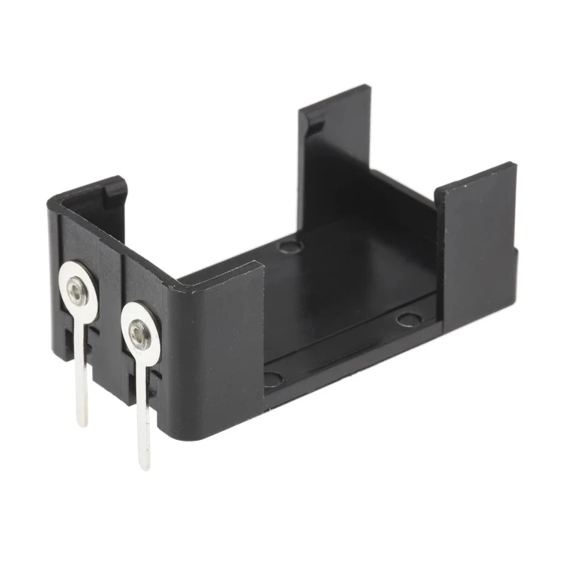 Keystone 9 V PP3 Battery Holder PCB Mount with Solder Tag Termination 53.9mm Length 29.6mm Width 20.3mm Height 1294