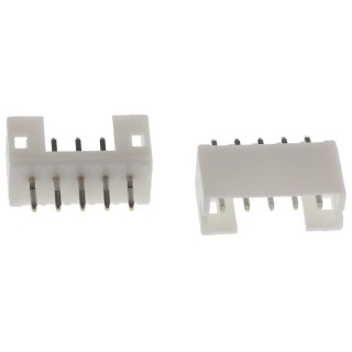 JST PH Series Shrouded Straight Through Hole PCB Header 5 Contact 2 mm Pitch 1 Row B5B-PH-K-S(LF)(SN)