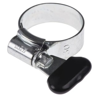 HI-GRIP Steel Wing Worm Drive Hose & Jubilee Clip Zinc Plated 13mm Width 22-30mm ID WSZC30BG