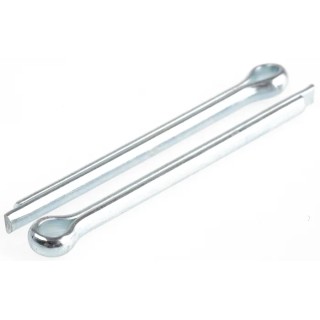 RS PRO 50.8 mm Bright Zinc Steel Split Pin, 4 mm Diameter 270-158