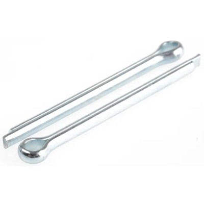 RS PRO 50.8 mm Bright Zinc Steel Split Pin, 4 mm Diameter 270-158