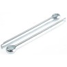 RS PRO 50.8 mm Bright Zinc Steel Split Pin, 4 mm Diameter 270-158