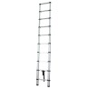 Zarges Telescopic Ladder Aluminium 9 Steps 2.9 m 100599