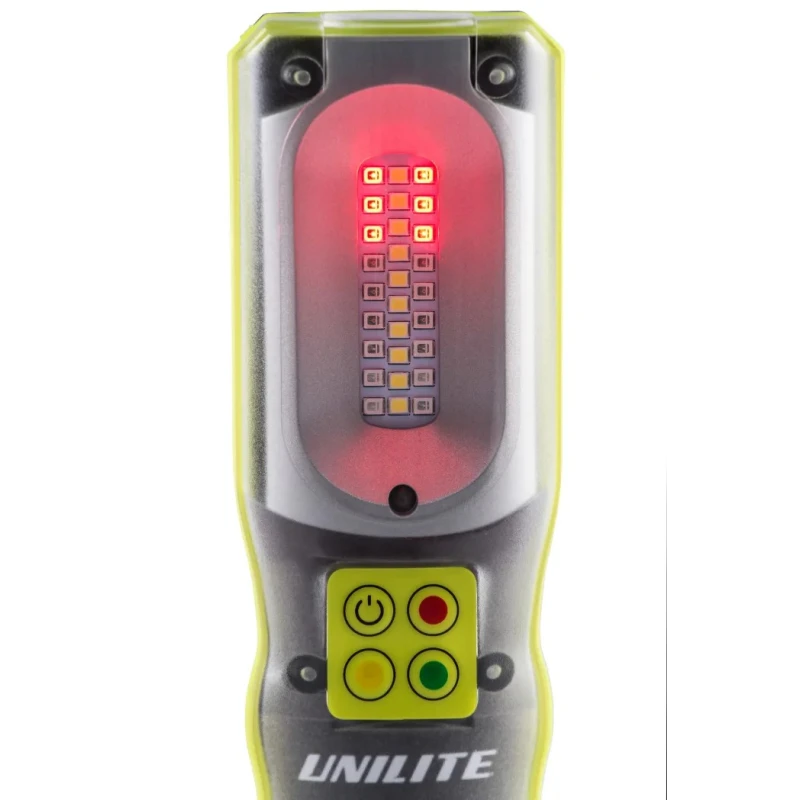 Unilite Handheld Inspection Lamp 1100 lm, IP54, 3.7V, 5W, Rechargeable, Aluminium Polycarbonate Housing 